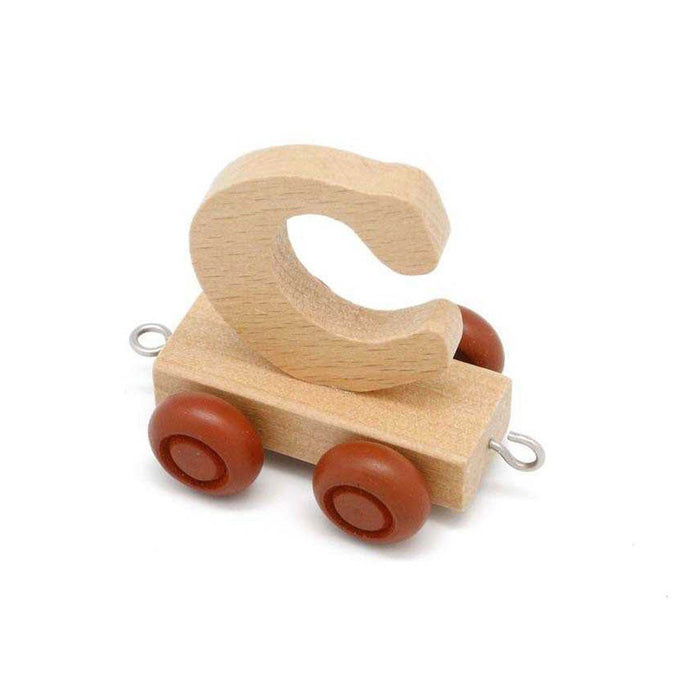 Wooden Train Letter C