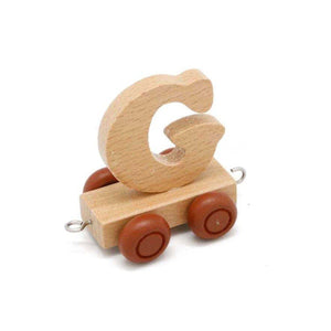 Wooden Train Letter G