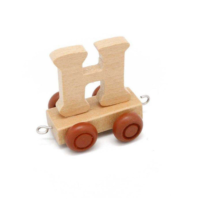 Wooden Train Letter H