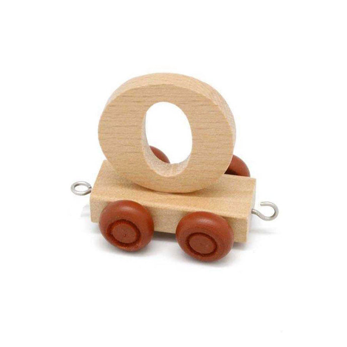 Wooden Train Letter O