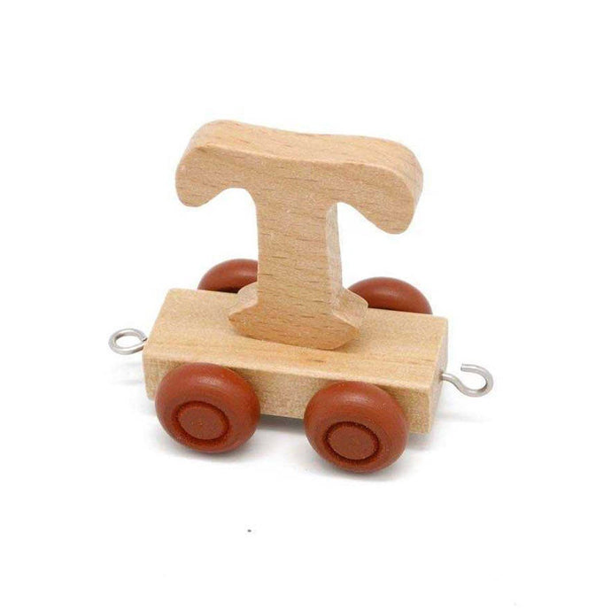 Wooden Train Letter T