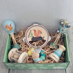 Personalised Wooden Chipmunk Super FUN Gift Pack