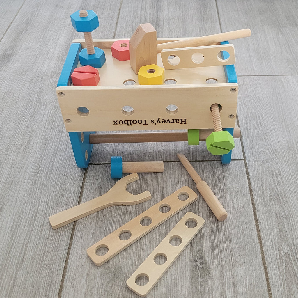 Personalised Wooden Toolbox CoolGuPPy