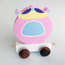 Wooden Coloured Princess Carriage